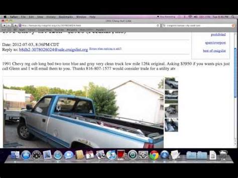 Search best car finder's database of cars for sale by owner or list your truck, car, or suv for free. Craigslist Kansas City Missouri - Used Cars, Trucks and ...