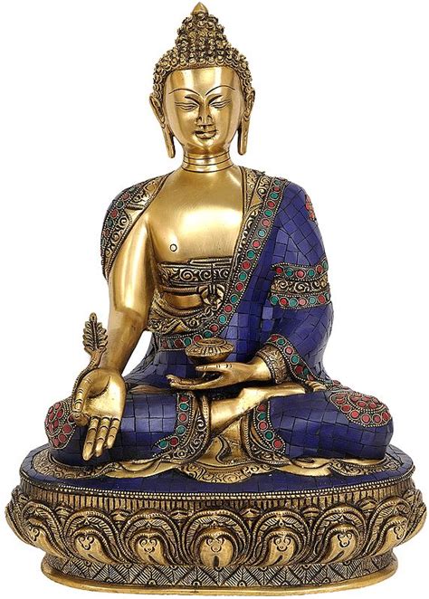 16 Tibetan Buddhist Deity Lapis Buddha Of Healing Medicine Buddha In