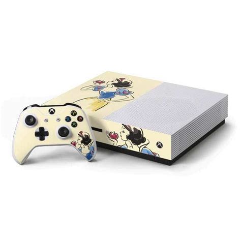 Princess Snow White Xbox One S Console And Controller Bundle Skin