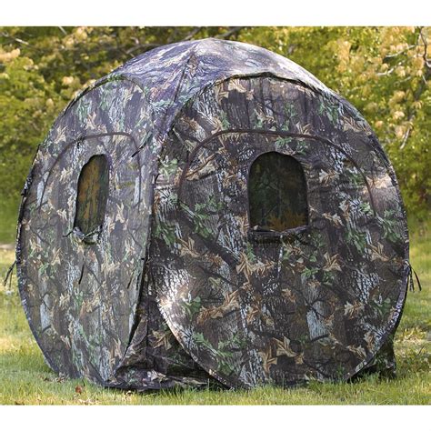 Guide Gear Deluxe Ground Blind 158668 Ground Blinds At Sportsmans