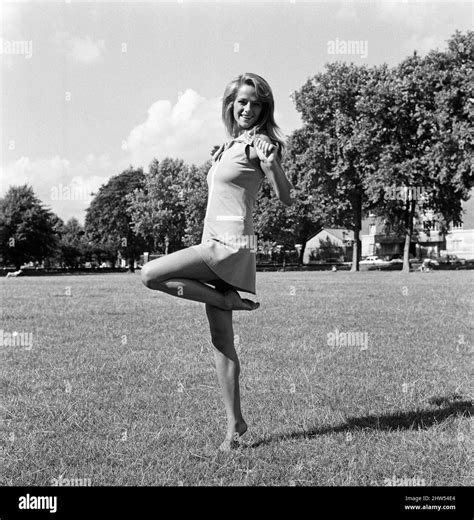 Actress Charlotte Rampling Pictured In Chelsea 9th August 1967 Stock