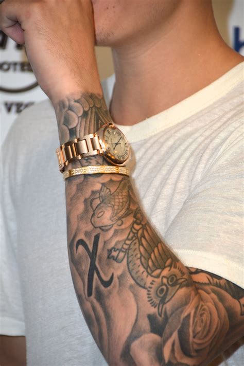 Justin Has A Bolded X On His Left Arm X Means Unknown Justin