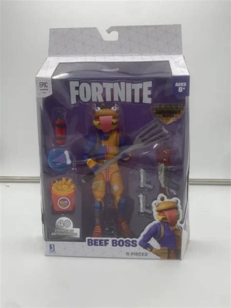 Fortnite Legendary Series 6 Beef Boss Action Figure Pack Toy New 18