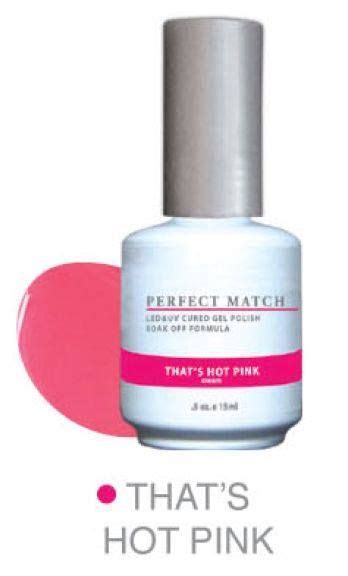 Lechat Perfect Match Thats Hot Pink Comes With A Gel Polish And