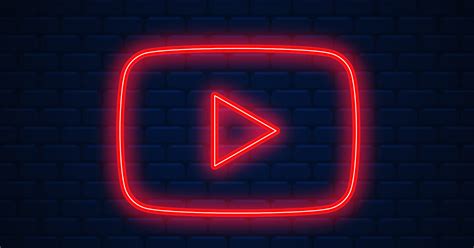 Neon Blue Youtube App Icon Canvas Nexus