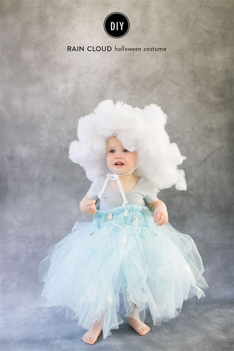 Diy Halloween Costume Rain Cloud Carnevale Creatività Nuvole
