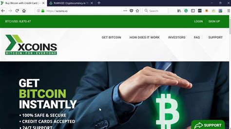 After bitcoin surged to $50,000 in february 2021, a lot more users began looking for ways to buy bitcoin with a credit card anonymously. Xcoins Buy Bitcoin With a Credit Card/Paypal - YouTube