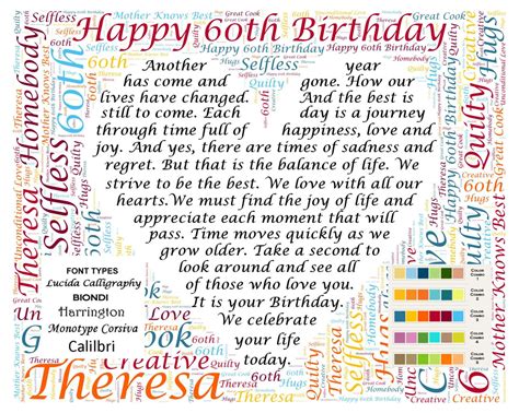 Funny 60th Birthday Poems Birthday Girl
