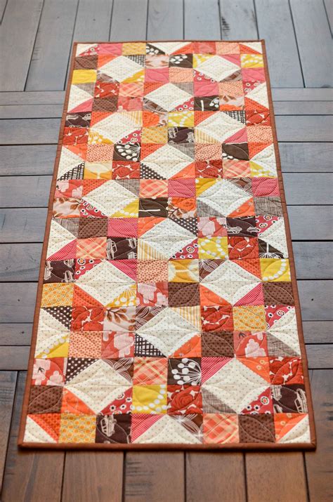 Fall Table Runner Kitchen Table Quilting
