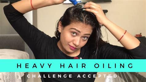 Heavy Hair Oiling Challenge 100 Ml Parachute Coconut Oil The Brown