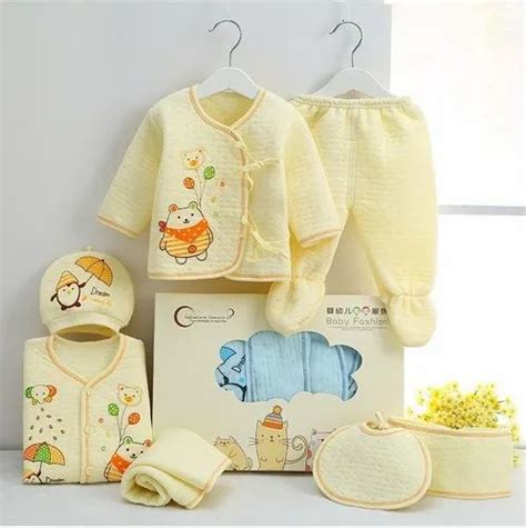 Unisex Casual Wear 100 Cotton Baby Set Age Group 2 3yr At Rs 400
