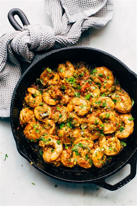 Shrimps appetizers make really good starters. 30-Minute Spicy Shrimp Masala Recipe | Little Spice Jar