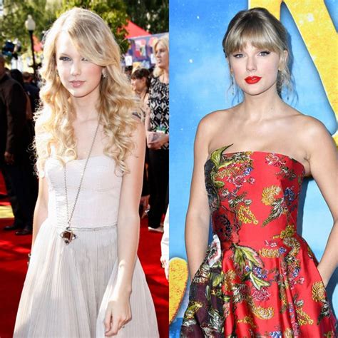 Taylor Swift Then And Now Jaw Dropping Transformation Photos Of