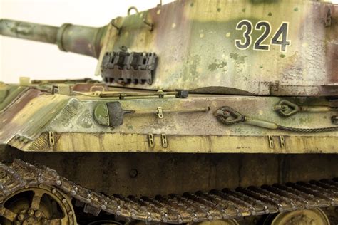 Tiger Ii The Modelling News Tiger Tank Detailed Paintings Model