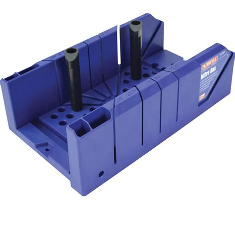 Faithfull Plastic Mitre Box And Clamping Pegs Mitre Boxes