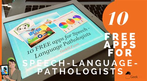 Lingraphica offers a variety of free speech therapy apps that you can use in your practice right away. Ten FREE apps for Speech-Language Pathologists - GeekSLP