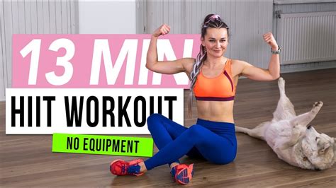 Min Full Body Workout Hiit Monika Kolakowska Youtube