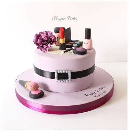 Make up cakes are hot! Makeup cake - Cake by Ghada _ Bouquet cakes - CakesDecor | Make up cake, Cake, Girly cakes