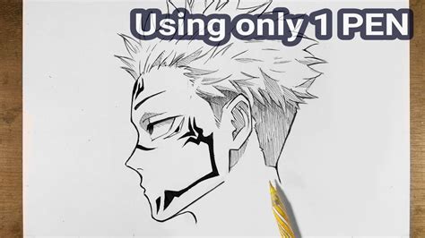 How To Draw Sukuna Anime Jujutsu Kaisen How To Draw Anime YouTube