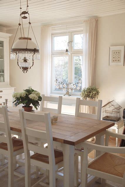 A Farmhouse Dining Room Cottage Dining Rooms Rustic