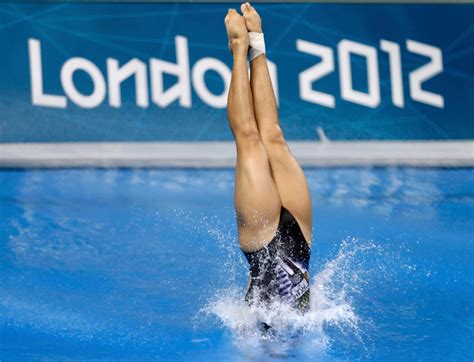 Sexy Female Divers Olympic Diving 2012 Training 1