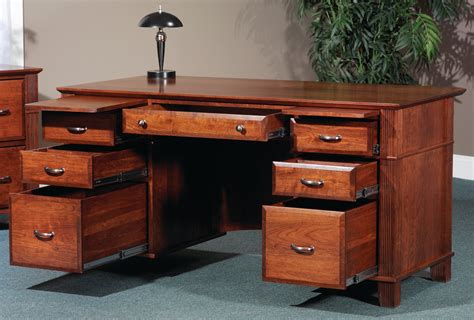Arlington Solid Wood Executive Desk Free Delivery