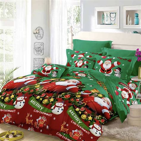 Christmas Themed Bedding Set Buy Bed Linen Online Sale Now On