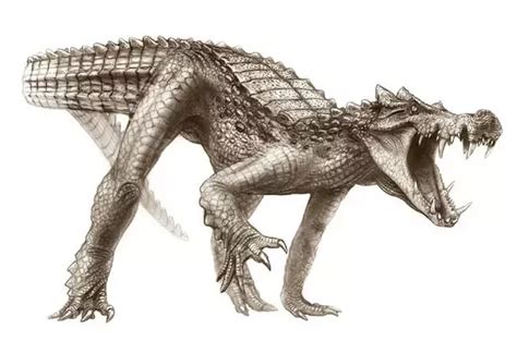Historic Saharan Crocodiles That Were Dinosaur Eating And Walked On Their Two Hind Legs
