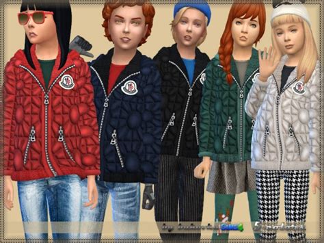 The Sims Resource Quilted Jacket By Bukovka • Sims 4 Downloads
