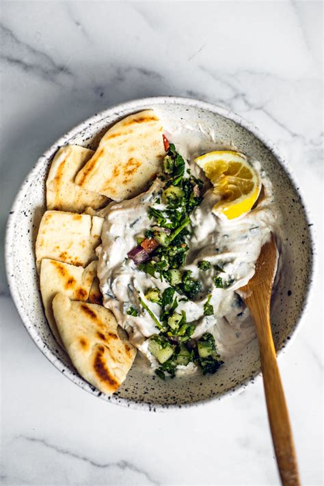Serve this grilled chicken with a few mediterranean sides and salads Simple Mint Greek Yogurt Sauce | Killing Thyme