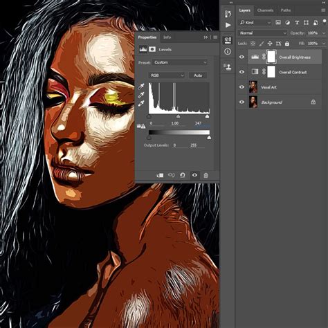 How To Create Vexel Art In Adobe Photoshop With An Action Photoshop Photoshop Tutorial