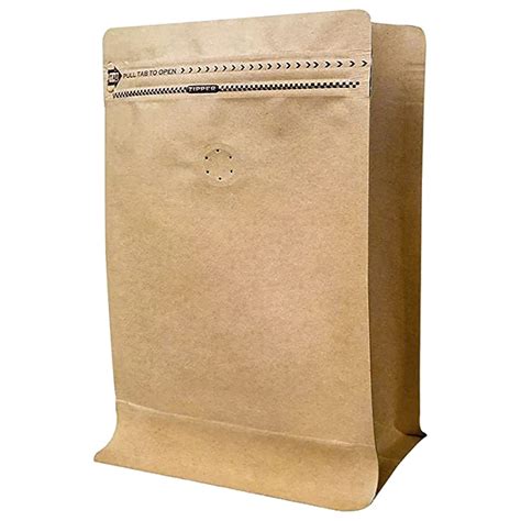 Buy Coffee Bags 05 Lb Kraft Paper Bags Kraft Coffee Bags With Valve
