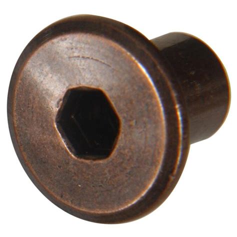 Hillman 20 X 14 In Bronze Steel Joint Connector Nut 4 Count In The