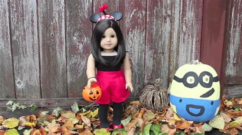 American Girl Doll Halloween Costumes Ootw Youtube