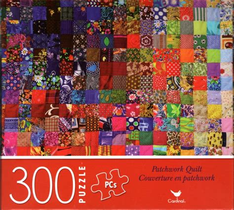 Patchwork Quilt 300 Piece Jigsaw Puzzle