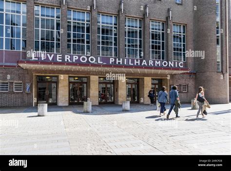 Liverpool Philharmonic Hall Exterior Home Of The Royal Liverpool