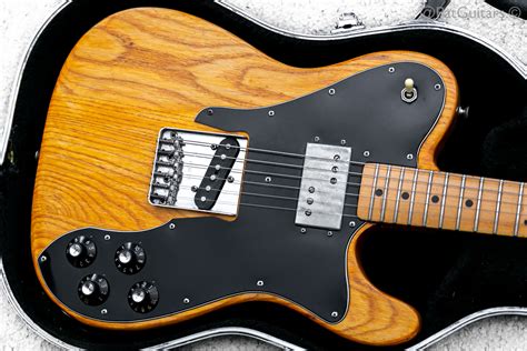 Fender Telecaster Custom In Natural 73lbs33kg 1977 Guitar For Sale