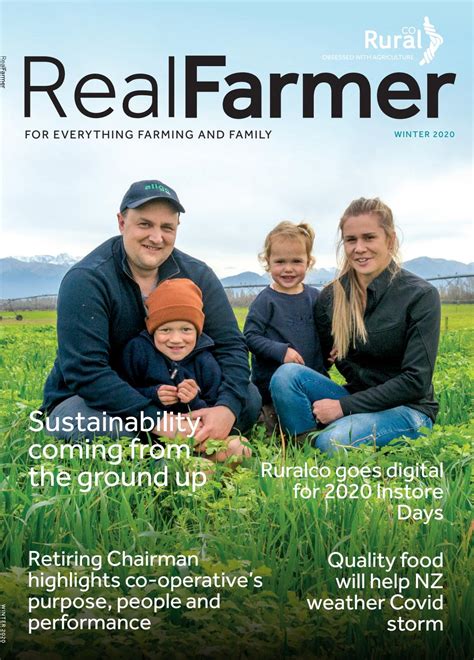 Real Farmer Winter 2020 By Ruralco Issuu