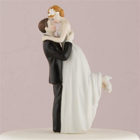 Customized True Romance Wedding Bride Groom Couple Cake Topper