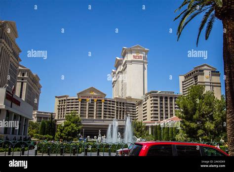 Las Vegas Nevada Usa May 6 2019 Exterior Of The Caesars Palace