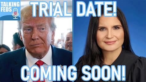 TIMELINE SET for Donald Trump's Federal Trial - YouTube