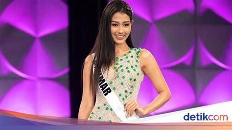 Foto Miss Myanmar Finalis Miss Universe Pertama Yang Ngaku Lesbian