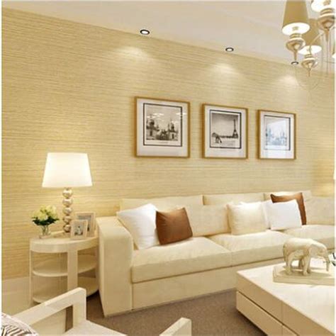 Beibehang New Striped Wallpaper Bedroom Pure Color Plain Wallpaper