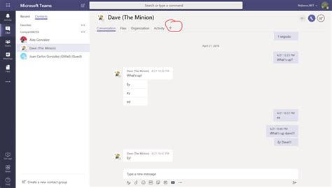 customizing a private chat in microsoft teams by adding tabs by juan carlos gonzález