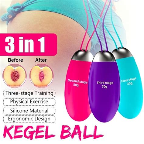 Buy In Kegel Ball Exercise Kit Waterproof Silicone Vagina Trainer Tightening Bladder Control