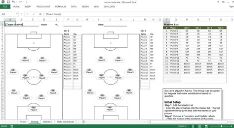 Free Soccer Team Roster Template Printable Form Templates And Letter
