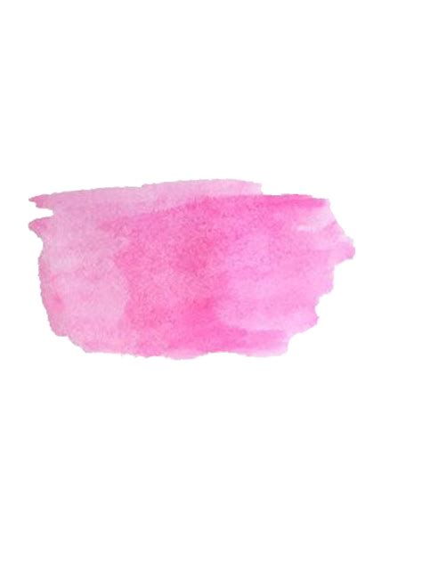 Pink Brushstrokes Paint Watercolors Sticker By Priyarose