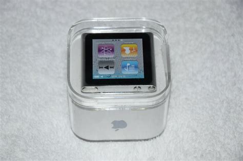 Apple Ipod Nano 6th Generation 8gb Silver Mc525lla Aac Wav Mp3 Media