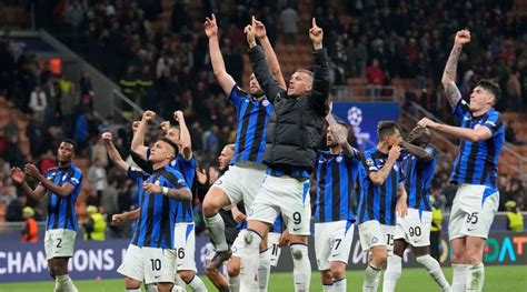 Inter Milan Beat Ac Milan 2 0 In Champions League Semifinal ‘euroderby