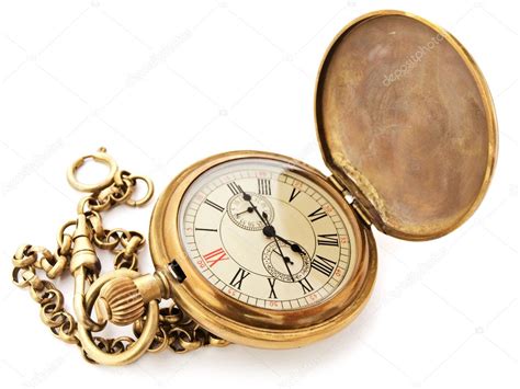 Vintage Pocket Clock — Stock Photo © Srazvodovskij 2288892